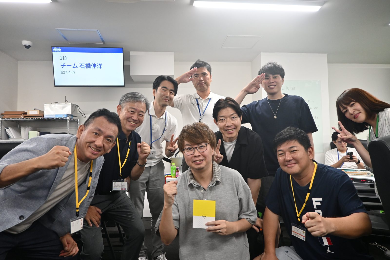 チーム優勝も600点越えで圧勝でした！