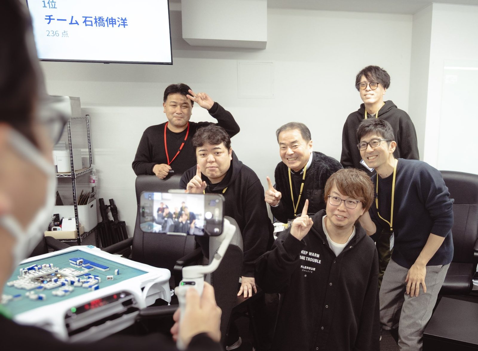 チーム優勝は石橋伸洋プロチーム!