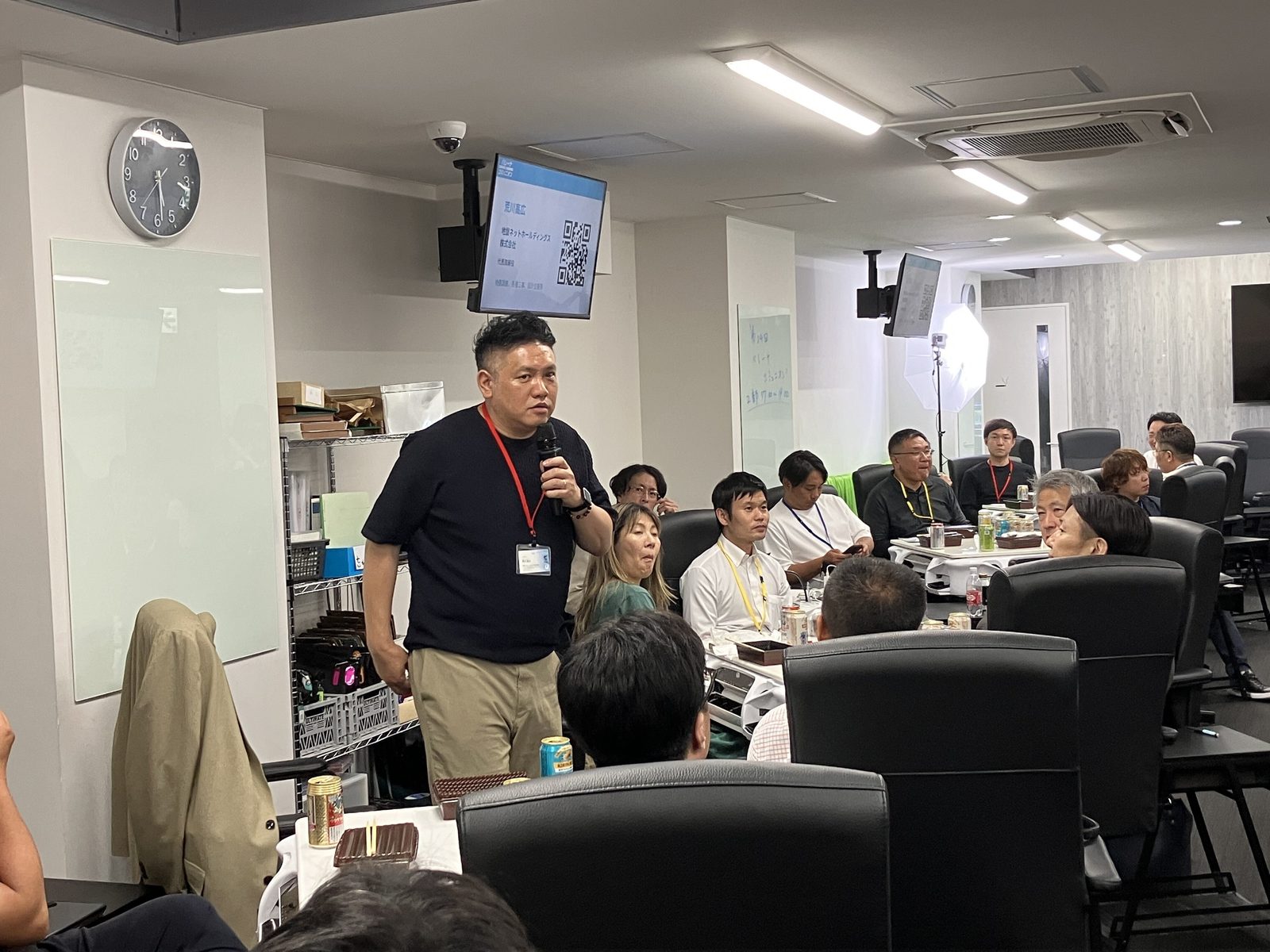 地盤ネットホールディングス荒川社長、上場企業様もご参加してくださっています！