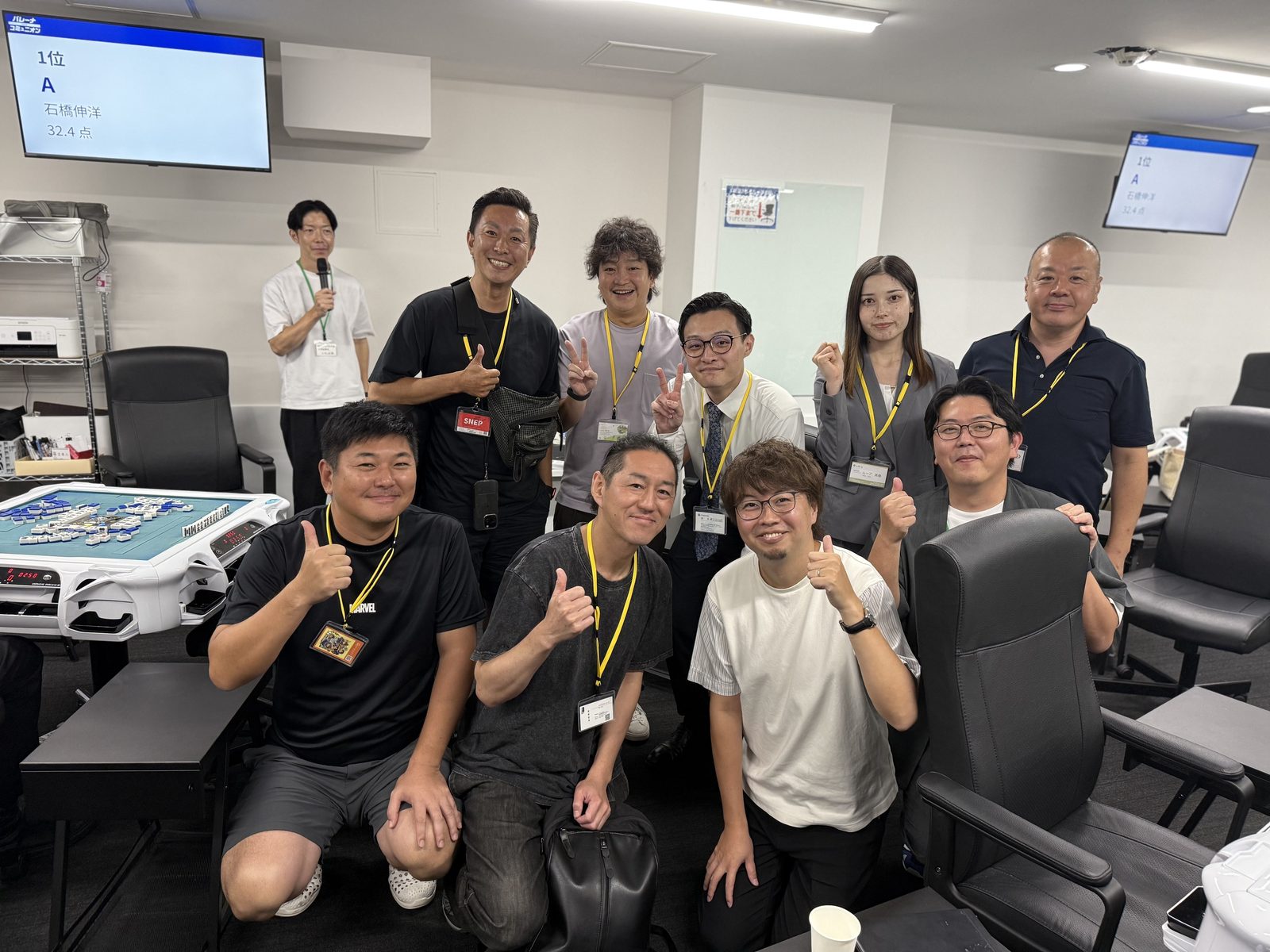 チーム優勝は石橋伸洋プロチーム!プロ並みの実力者揃いのチームでした!