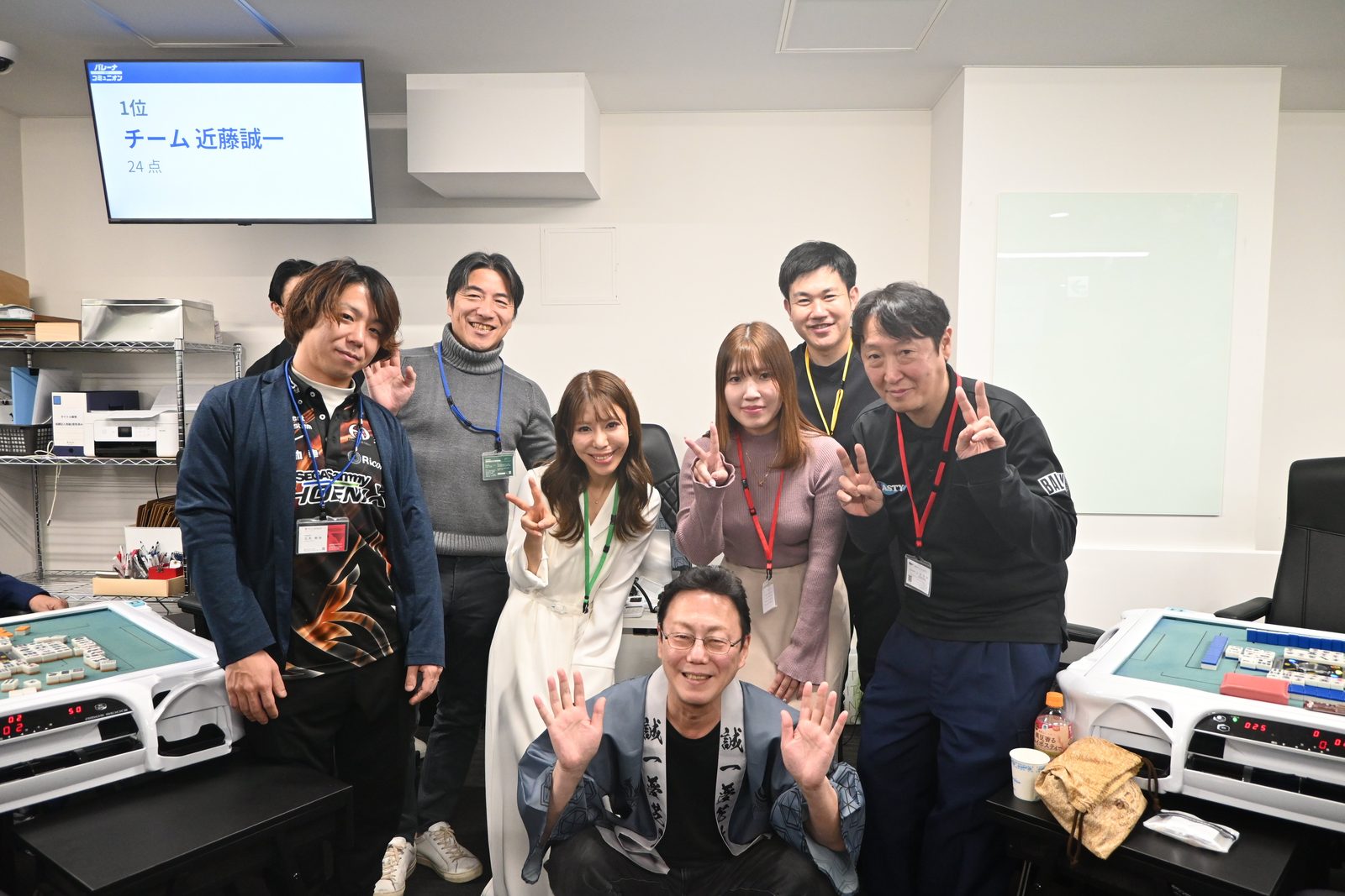 近藤誠一プロチームメンバー全員での一枚です！